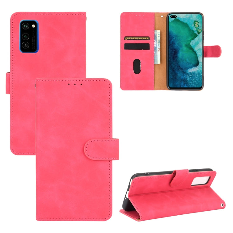 Solid Color Skin Feel Magnetic Buckle Horizontal Flip Calf Texture PU Leather Case with Holder & Card Slots & Wallet, For Huawei Honor 9X Lite, For Huawei Honor 9X Pro / Y9s, For Huawei Honor X10 5G, For Huawei Honor View30 / View30 Pro����������������...