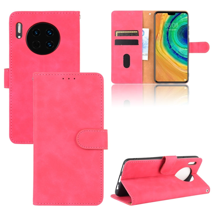 Solid Color Skin Feel Magnetic Buckle Horizontal Flip Calf Texture PU Leather Case with Holder & Card Slots & Wallet, For Huawei P40, For Huawei Honor 30, For Huawei Y6 (2019) / Honor Y6s, For Huawei Honor 30 Pro, For Huawei Y6p������������������������...