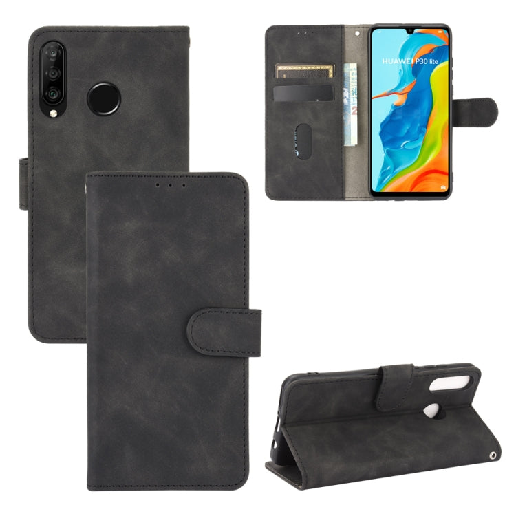 Solid Color Skin Feel Magnetic Buckle Horizontal Flip Calf Texture PU Leather Case with Holder & Card Slots & Wallet, For Huawei P40, For Huawei Honor 30, For Huawei Y6 (2019) / Honor Y6s, For Huawei Honor 30 Pro, For Huawei Y6p������������������������...