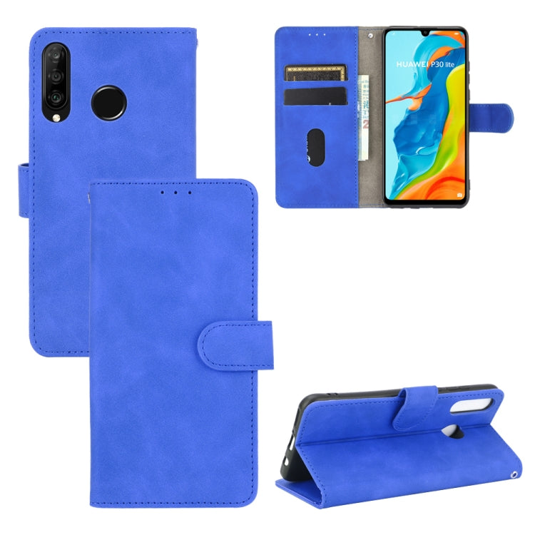 Solid Color Skin Feel Magnetic Buckle Horizontal Flip Calf Texture PU Leather Case with Holder & Card Slots & Wallet, For Huawei P40, For Huawei Honor 30, For Huawei Y6 (2019) / Honor Y6s, For Huawei Honor 30 Pro, For Huawei Y6p������������������������...