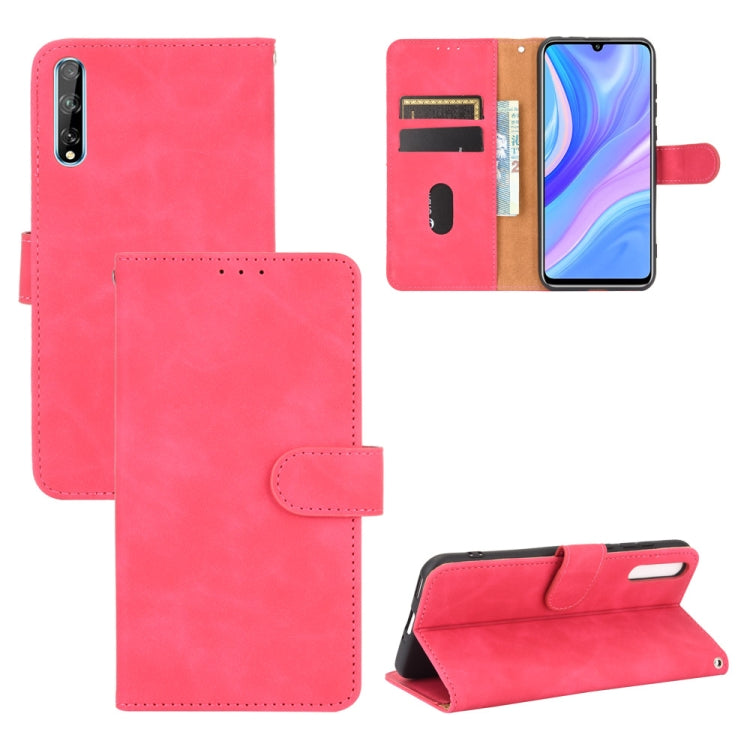 Solid Color Skin Feel Magnetic Buckle Horizontal Flip Calf Texture PU Leather Case with Holder & Card Slots & Wallet, For Huawei P40, For Huawei Honor 30, For Huawei Y6 (2019) / Honor Y6s, For Huawei Honor 30 Pro, For Huawei Y6p������������������������...