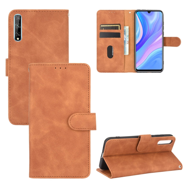 Solid Color Skin Feel Magnetic Buckle Horizontal Flip Calf Texture PU Leather Case with Holder & Card Slots & Wallet, For Huawei P40, For Huawei Honor 30, For Huawei Y6 (2019) / Honor Y6s, For Huawei Honor 30 Pro, For Huawei Y6p������������������������...