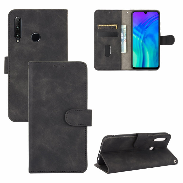 Solid Color Skin Feel Magnetic Buckle Horizontal Flip Calf Texture PU Leather Case with Holder & Card Slots & Wallet, For Huawei Honor 9X Lite, For Huawei Honor 9X Pro / Y9s, For Huawei Honor X10 5G, For Huawei Honor View30 / View30 Pro����������������...