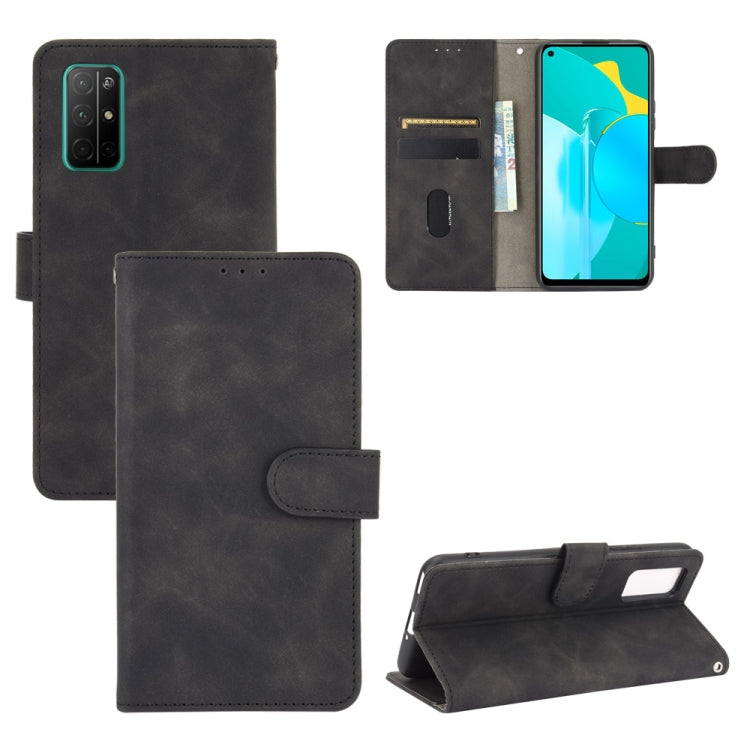 Solid Color Skin Feel Magnetic Buckle Horizontal Flip Calf Texture PU Leather Case with Holder & Card Slots & Wallet, For Huawei Honor 9X Lite, For Huawei Honor 9X Pro / Y9s, For Huawei Honor X10 5G, For Huawei Honor View30 / View30 Pro����������������...