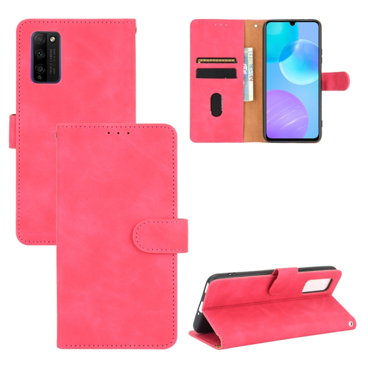 Solid Color Skin Feel Magnetic Buckle Horizontal Flip Calf Texture PU Leather Case with Holder & Card Slots & Wallet, For Huawei Honor 9X Lite, For Huawei Honor 9X Pro / Y9s, For Huawei Honor X10 5G, For Huawei Honor View30 / View30 Pro����������������...