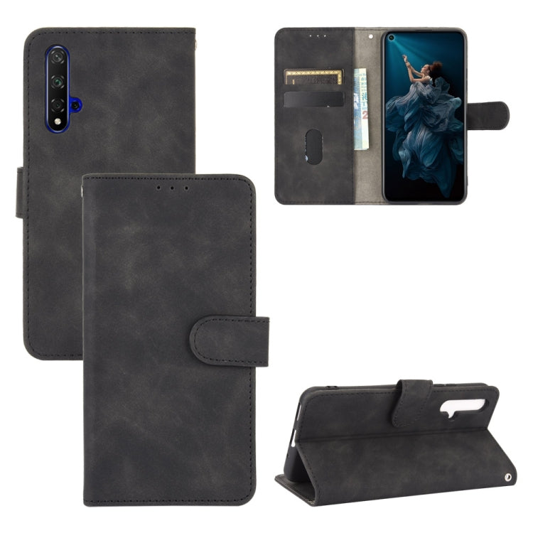 Solid Color Skin Feel Magnetic Buckle Horizontal Flip Calf Texture PU Leather Case with Holder & Card Slots & Wallet, For Huawei Honor 9X Lite, For Huawei Honor 9X Pro / Y9s, For Huawei Honor X10 5G, For Huawei Honor View30 / View30 Pro����������������...