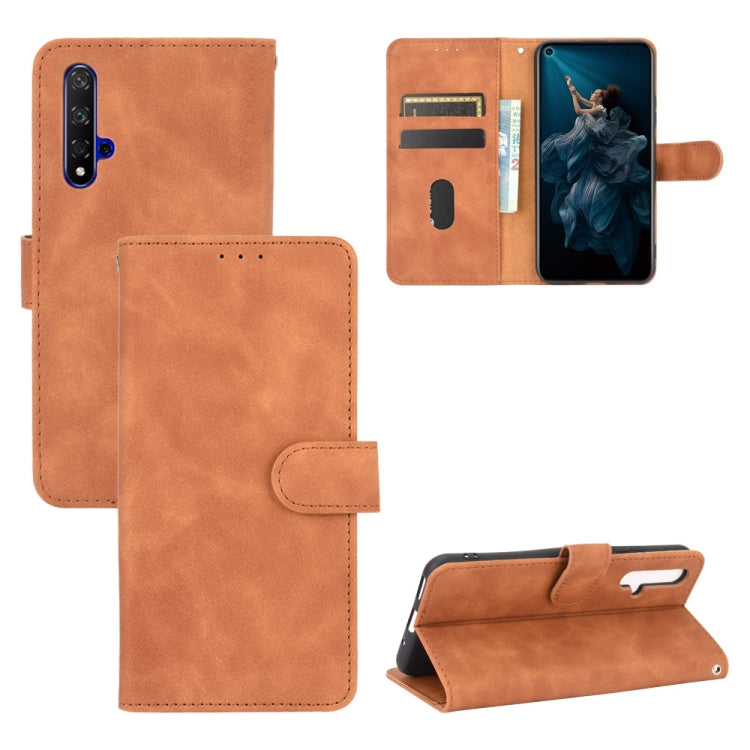 Solid Color Skin Feel Magnetic Buckle Horizontal Flip Calf Texture PU Leather Case with Holder & Card Slots & Wallet, For Huawei Honor 9X Lite, For Huawei Honor 9X Pro / Y9s, For Huawei Honor X10 5G, For Huawei Honor View30 / View30 Pro����������������...