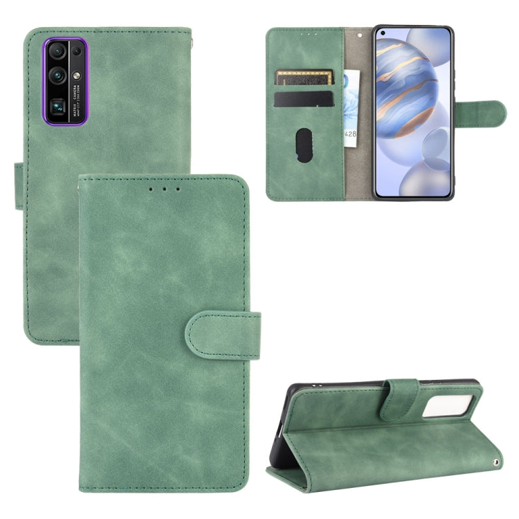 Solid Color Skin Feel Magnetic Buckle Horizontal Flip Calf Texture PU Leather Case with Holder & Card Slots & Wallet, For Huawei P40, For Huawei Honor 30, For Huawei Y6 (2019) / Honor Y6s, For Huawei Honor 30 Pro, For Huawei Y6p������������������������...