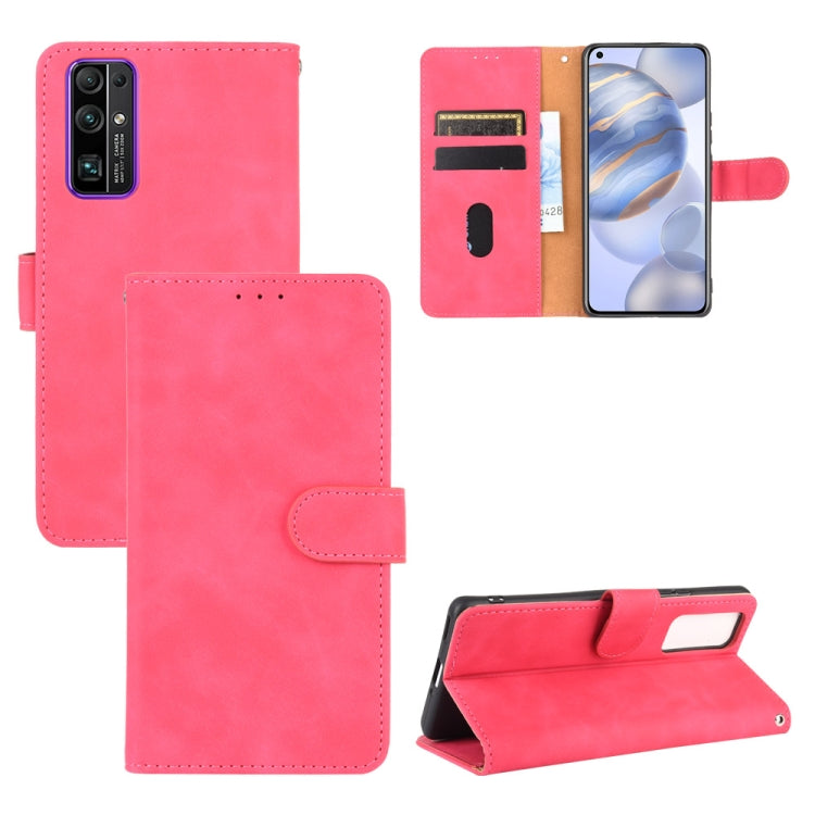 Solid Color Skin Feel Magnetic Buckle Horizontal Flip Calf Texture PU Leather Case with Holder & Card Slots & Wallet, For Huawei P40, For Huawei Honor 30, For Huawei Y6 (2019) / Honor Y6s, For Huawei Honor 30 Pro, For Huawei Y6p������������������������...