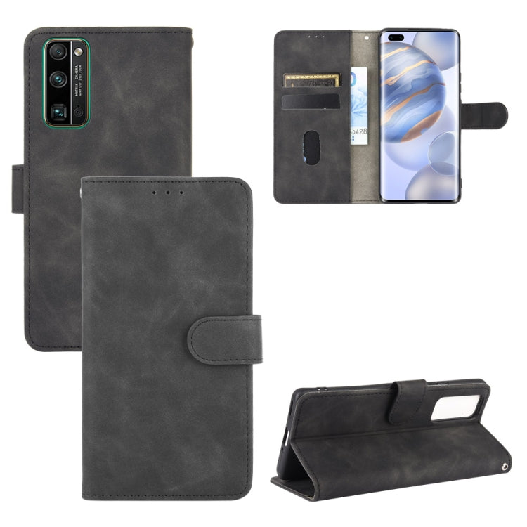 Solid Color Skin Feel Magnetic Buckle Horizontal Flip Calf Texture PU Leather Case with Holder & Card Slots & Wallet, For Huawei P40, For Huawei Honor 30, For Huawei Y6 (2019) / Honor Y6s, For Huawei Honor 30 Pro, For Huawei Y6p������������������������...