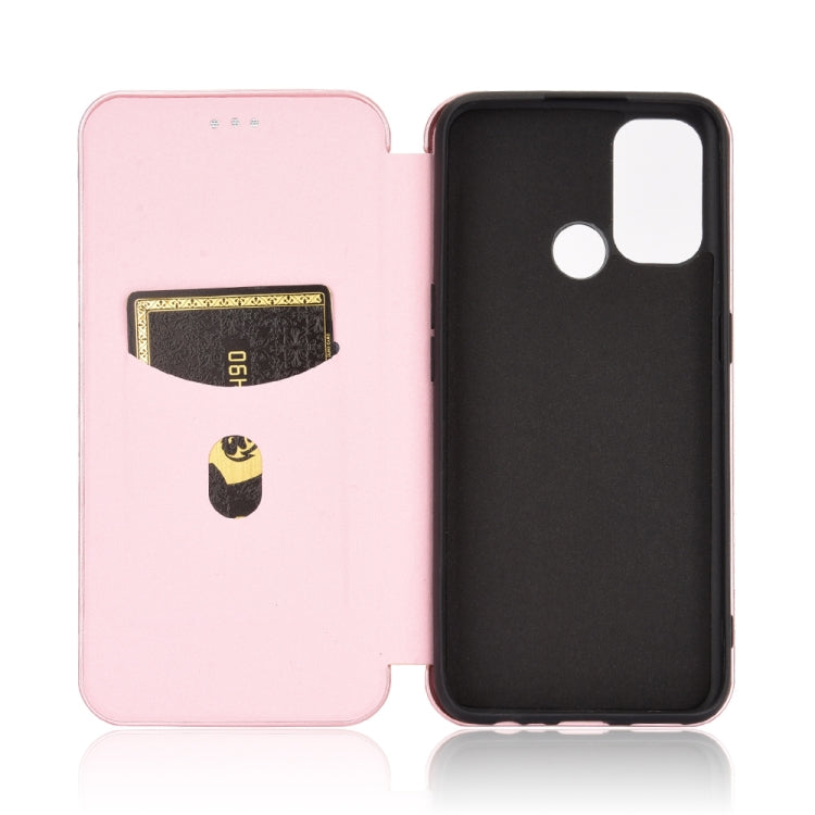 Carbon Fiber Texture Magnetic Horizontal Flip TPU + PC + PU Leather Case with Card Slot & Lanyard, For OPPO A53 / A32 (2020), For OPPO Reno3 Pro Overseas Version, For Doogee X95, For Asus Zenfone 7 ZS670KS / Zenfone 7 Pro ZS671KS�����������������������...