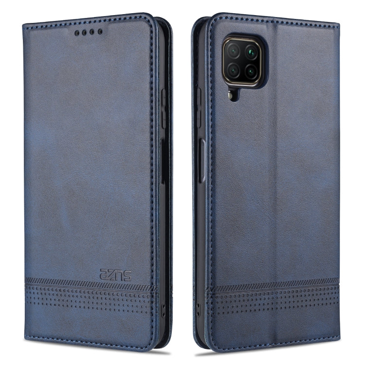 AZNS Magnetic Calf Texture Horizontal Flip Leather Case with Card Slots & Holder & Wallet, For Huawei P40 Lite / nova 6 SE, For Huawei Honor V30