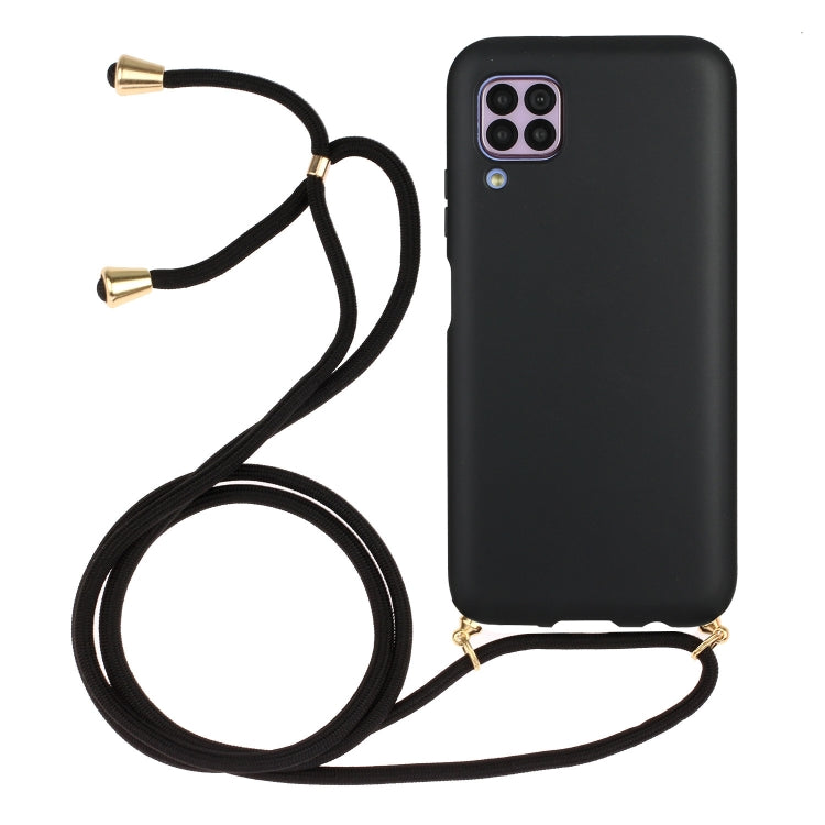Wheat Straw Material + TPU Protective Case with Lanyard, For Huawei P40, For Huawei P40 Lite, For Huawei P40 Pro, For Samsung Galaxy Note20, For Samsung Galaxy Note20 Ultra