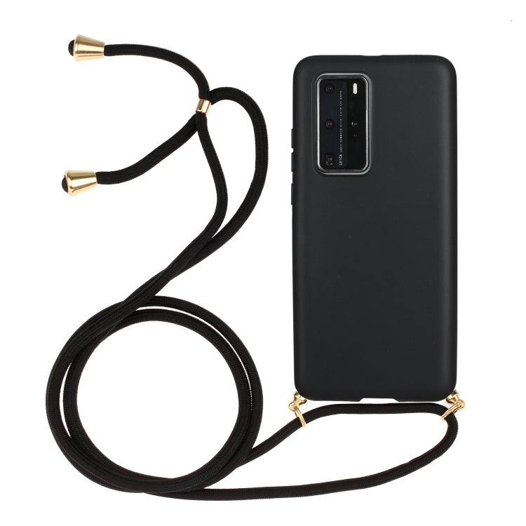 Wheat Straw Material + TPU Protective Case with Lanyard, For Huawei P40, For Huawei P40 Lite, For Huawei P40 Pro, For Samsung Galaxy Note20, For Samsung Galaxy Note20 Ultra
