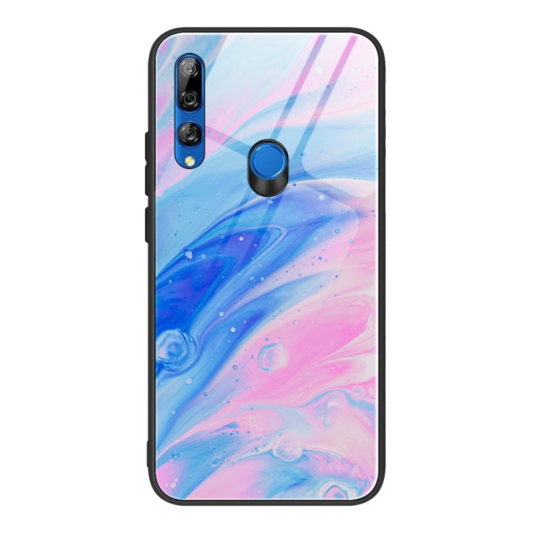 Marble Pattern Glass Protective Case, For Huawei P30 lite / nova 4e, For Huawei P30 Pro, For Huawei Y9 Prime (2019) / P Smart Z
