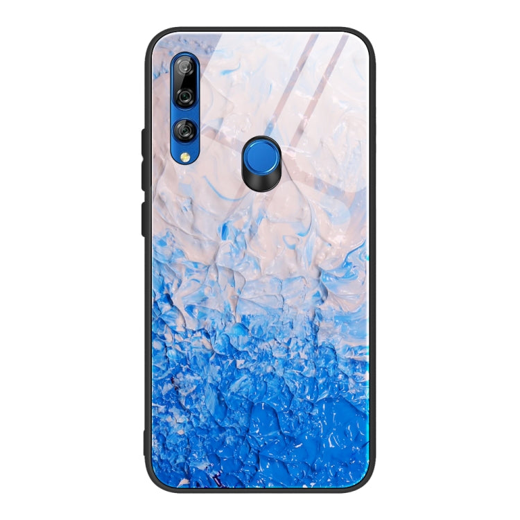 Marble Pattern Glass Protective Case, For Huawei P30 lite / nova 4e, For Huawei P30 Pro, For Huawei Y9 Prime (2019) / P Smart Z
