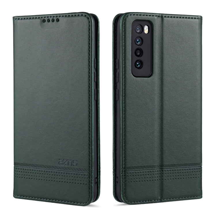 AZNS Magnetic Calf Texture Horizontal Flip Leather Case with Card Slots & Holder & Wallet, For Huawei Nova 7 SE, For Huawei Nova 7, For Huawei Enjoy 20, For Huawei Maimang 9, For Huawei Honor X10, For OPPO A9 (2020), For OPPO A31 / A8������������������...