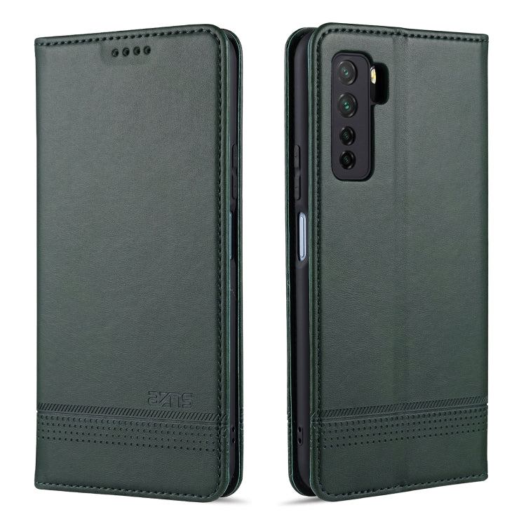 AZNS Magnetic Calf Texture Horizontal Flip Leather Case with Card Slots & Holder & Wallet, For Huawei Nova 7 SE, For Huawei Nova 7, For Huawei Enjoy 20, For Huawei Maimang 9, For Huawei Honor X10, For OPPO A9 (2020), For OPPO A31 / A8������������������...