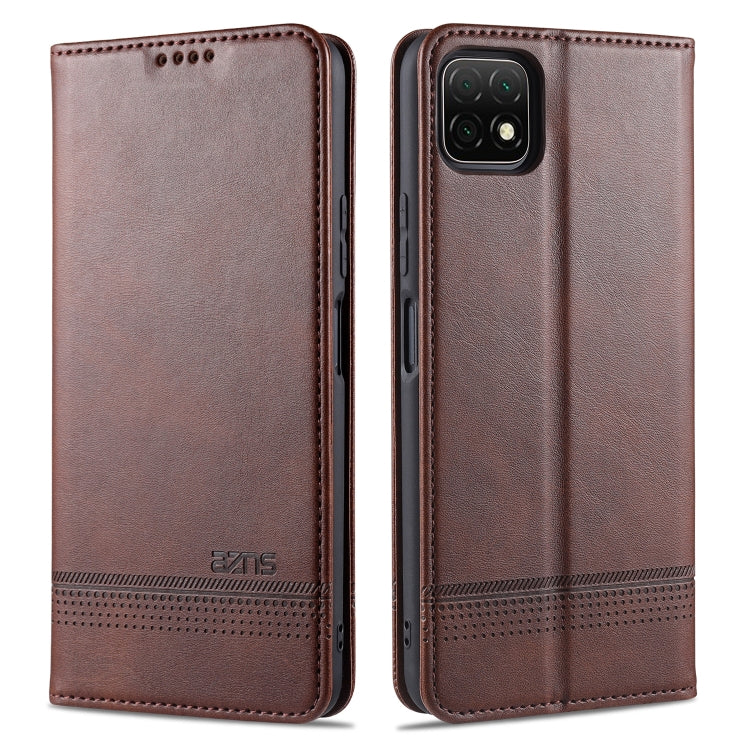 AZNS Magnetic Calf Texture Horizontal Flip Leather Case with Card Slots & Holder & Wallet, For Huawei Nova 7 SE, For Huawei Nova 7, For Huawei Enjoy 20, For Huawei Maimang 9, For Huawei Honor X10, For OPPO A9 (2020), For OPPO A31 / A8������������������...