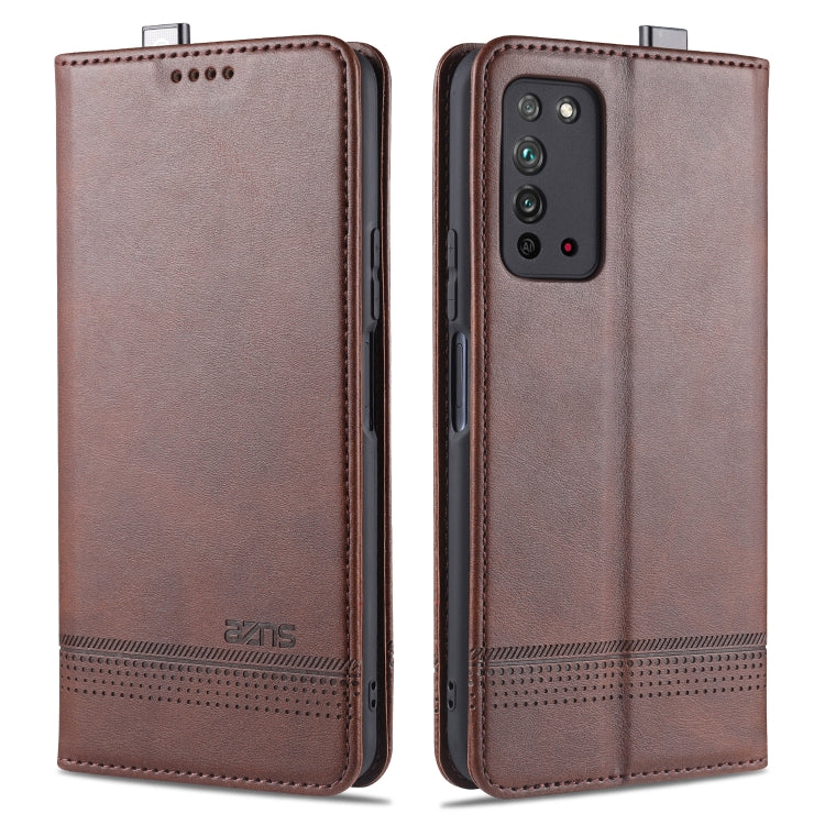 AZNS Magnetic Calf Texture Horizontal Flip Leather Case with Card Slots & Holder & Wallet, For Huawei Nova 7 SE, For Huawei Nova 7, For Huawei Enjoy 20, For Huawei Maimang 9, For Huawei Honor X10, For OPPO A9 (2020), For OPPO A31 / A8������������������...