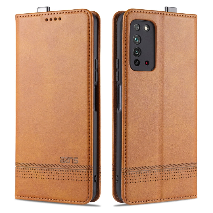 AZNS Magnetic Calf Texture Horizontal Flip Leather Case with Card Slots & Holder & Wallet, For Huawei Nova 7 SE, For Huawei Nova 7, For Huawei Enjoy 20, For Huawei Maimang 9, For Huawei Honor X10, For OPPO A9 (2020), For OPPO A31 / A8������������������...