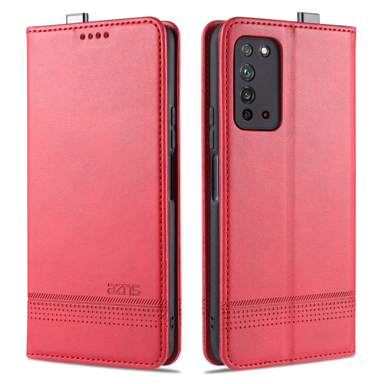 AZNS Magnetic Calf Texture Horizontal Flip Leather Case with Card Slots & Holder & Wallet, For Huawei Nova 7 SE, For Huawei Nova 7, For Huawei Enjoy 20, For Huawei Maimang 9, For Huawei Honor X10, For OPPO A9 (2020), For OPPO A31 / A8������������������...