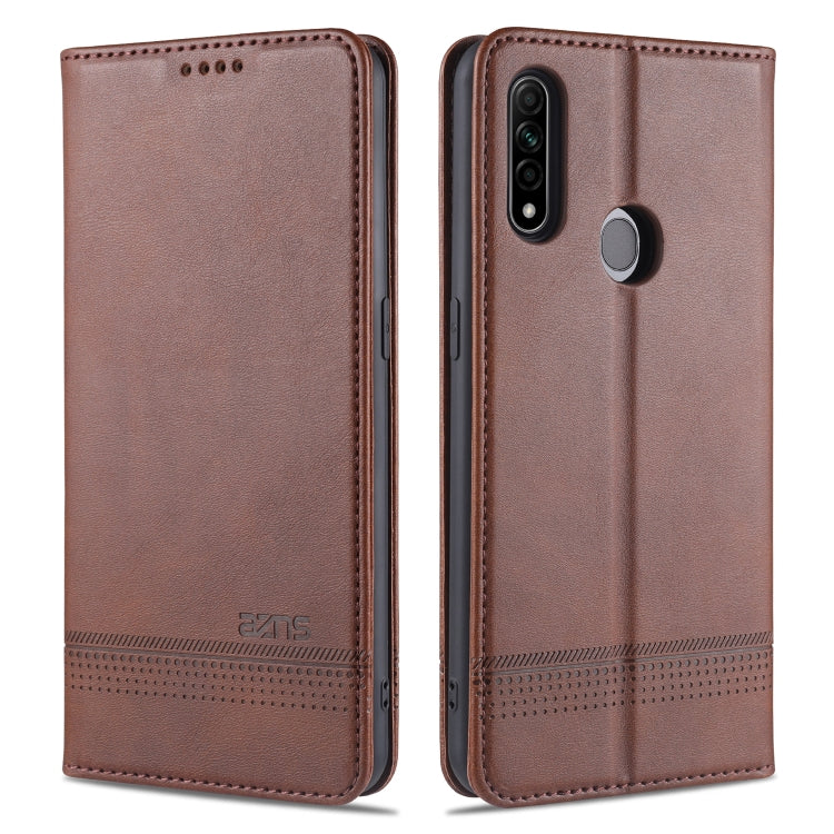 AZNS Magnetic Calf Texture Horizontal Flip Leather Case with Card Slots & Holder & Wallet, For Huawei Nova 7 SE, For Huawei Nova 7, For Huawei Enjoy 20, For Huawei Maimang 9, For Huawei Honor X10, For OPPO A9 (2020), For OPPO A31 / A8������������������...