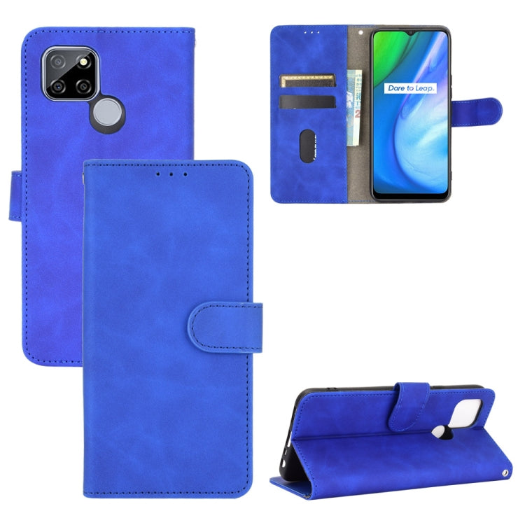 Solid Color Skin Feel Magnetic Buckle Horizontal Flip Calf Texture PU Leather Case with Holder & Card Slots & Wallet, For OPPO Realme V3, For OPPO Realme X7, For Samsung Galaxy A42 5G, For Vivo Y20 / Y20i (Indian), For Xiaomi Poco X3 NFC���������������...