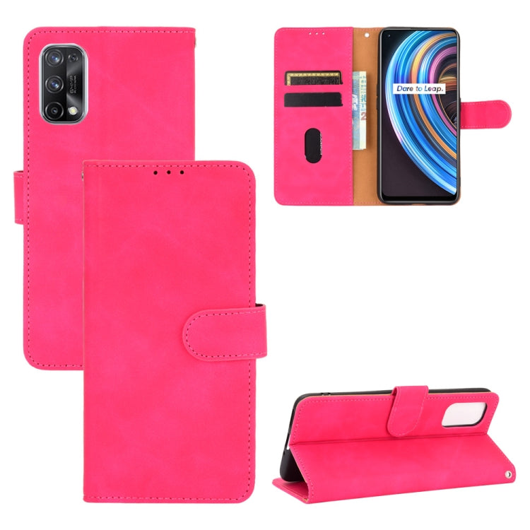 Solid Color Skin Feel Magnetic Buckle Horizontal Flip Calf Texture PU Leather Case with Holder & Card Slots & Wallet, For OPPO Realme V3, For OPPO Realme X7, For Samsung Galaxy A42 5G, For Vivo Y20 / Y20i (Indian), For Xiaomi Poco X3 NFC���������������...