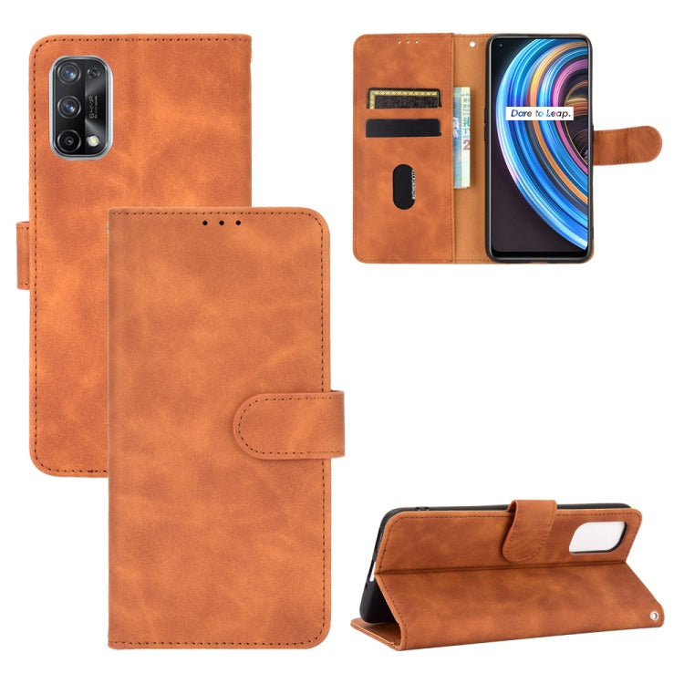 Solid Color Skin Feel Magnetic Buckle Horizontal Flip Calf Texture PU Leather Case with Holder & Card Slots & Wallet, For OPPO Realme V3, For OPPO Realme X7, For Samsung Galaxy A42 5G, For Vivo Y20 / Y20i (Indian), For Xiaomi Poco X3 NFC���������������...