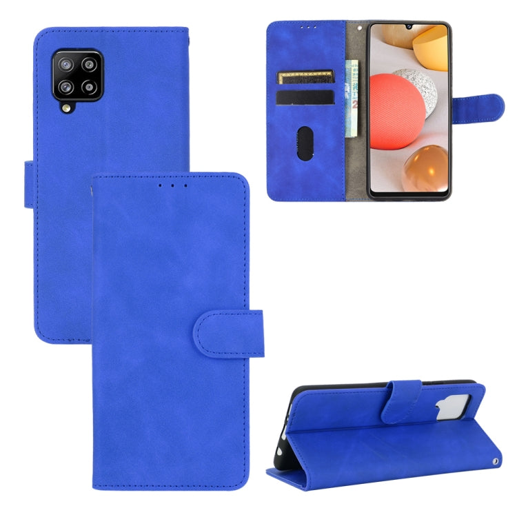 Solid Color Skin Feel Magnetic Buckle Horizontal Flip Calf Texture PU Leather Case with Holder & Card Slots & Wallet, For OPPO Realme V3, For OPPO Realme X7, For Samsung Galaxy A42 5G, For Vivo Y20 / Y20i (Indian), For Xiaomi Poco X3 NFC���������������...