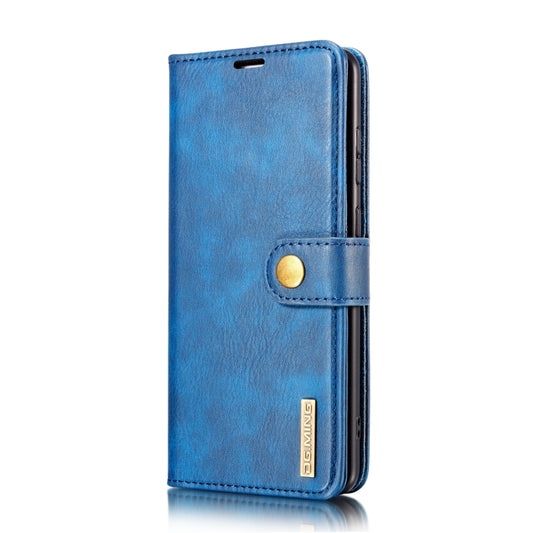DG.MING Crazy Horse Texture Flip Detachable Magnetic Leather Case with Holder & Card Slots & Wallet