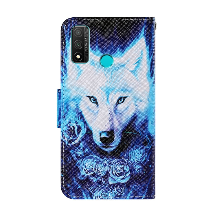 Coloured Drawing Pattern Horizontal Flip PU Leather Case with Holder & Card Slots & Wallet & Lanyard, For Huawei P Smart(2020), For Huawei P40 Lite, For Huawei P40 Lite E / Y7P