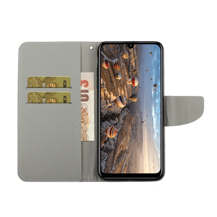 Coloured Drawing Pattern Horizontal Flip PU Leather Case with Holder & Card Slots & Wallet & Lanyard, For Huawei P Smart(2020), For Huawei P40 Lite, For Huawei P40 Lite E / Y7P