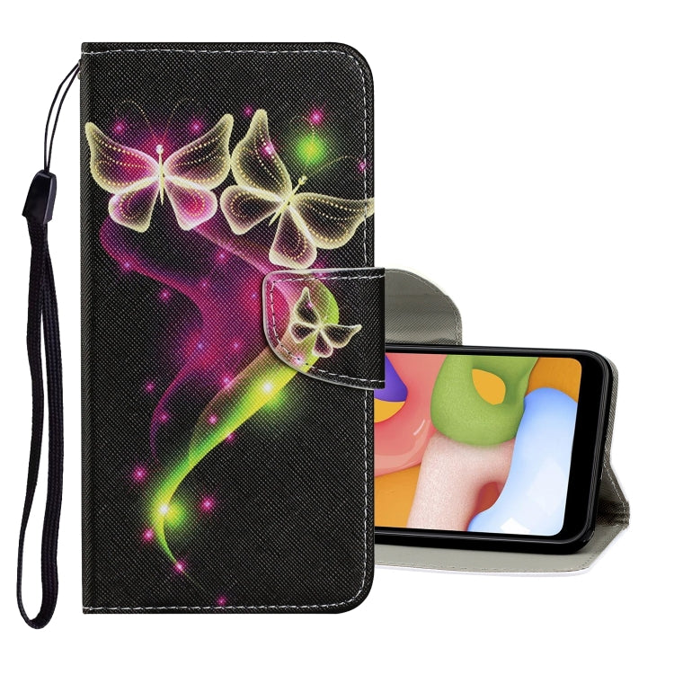 Coloured Drawing Pattern Horizontal Flip PU Leather Case with Holder & Card Slots & Wallet & Lanyard, For Huawei P Smart(2020), For Huawei P40 Lite, For Huawei P40 Lite E / Y7P