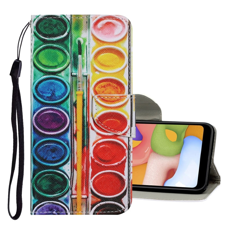 Coloured Drawing Pattern Horizontal Flip PU Leather Case with Holder & Card Slots & Wallet & Lanyard, For Huawei P Smart(2020), For Huawei P40 Lite, For Huawei P40 Lite E / Y7P