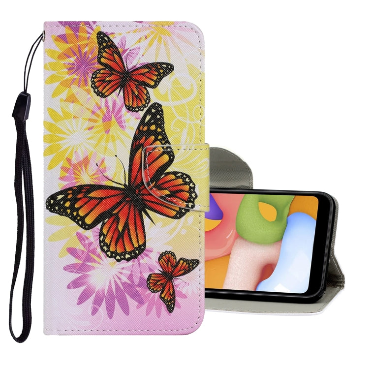 Coloured Drawing Pattern Horizontal Flip PU Leather Case with Holder & Card Slots & Wallet & Lanyard, For Huawei P Smart(2020), For Huawei P40 Lite, For Huawei P40 Lite E / Y7P
