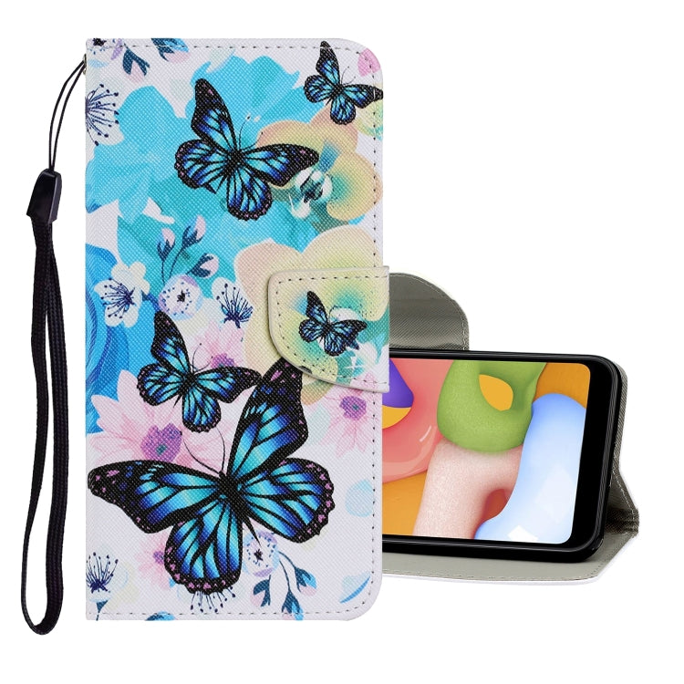 Coloured Drawing Pattern Horizontal Flip PU Leather Case with Holder & Card Slots & Wallet & Lanyard, For Huawei P Smart(2020), For Huawei P40 Lite, For Huawei P40 Lite E / Y7P