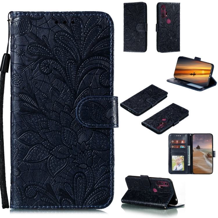 Lace Flower Horizontal Flip Leather Case with Holder & Card Slots & Wallet & Photo Frame, For LG K41S / K51S, For LG K61, For Motorola Moto E (2020) / Moto E7, For Motorola Moto Edge+, For Motorola Moto G Stylus, For Motorola Moto G5 Plus 5G�����������...