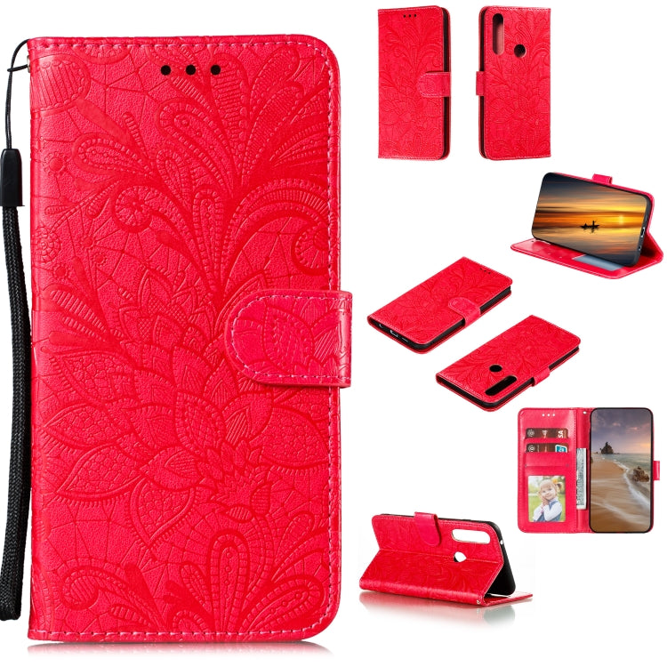 Lace Flower Horizontal Flip Leather Case with Holder & Card Slots & Wallet & Photo Frame, For LG K41S / K51S, For LG K61, For Motorola Moto E (2020) / Moto E7, For Motorola Moto Edge+, For Motorola Moto G Stylus, For Motorola Moto G5 Plus 5G�����������...