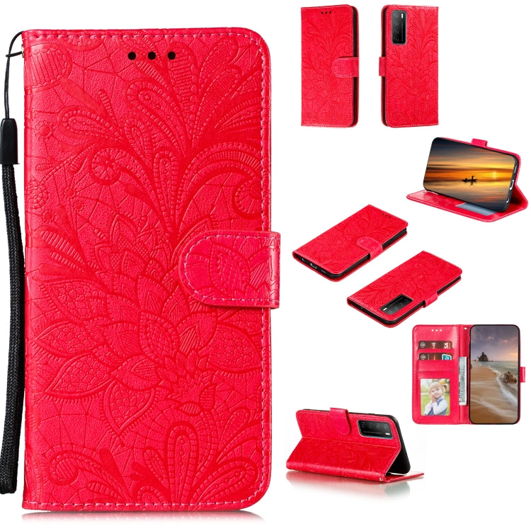 Lace Flower Horizontal Flip Leather Case with Holder & Card Slots & Wallet & Photo Frame, For LG K41S / K51S, For LG K61, For Motorola Moto E (2020) / Moto E7, For Motorola Moto Edge+, For Motorola Moto G Stylus, For Motorola Moto G5 Plus 5G�����������...