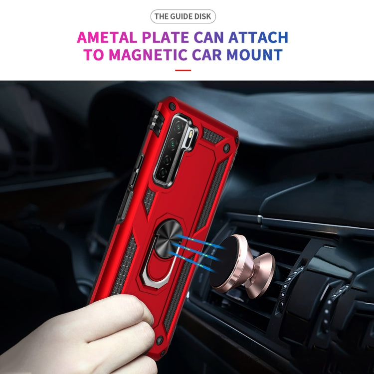 Shockproof TPU + PC Protective Case with 360 Degree Rotating Holder, For Huawei P40 Lite 5G