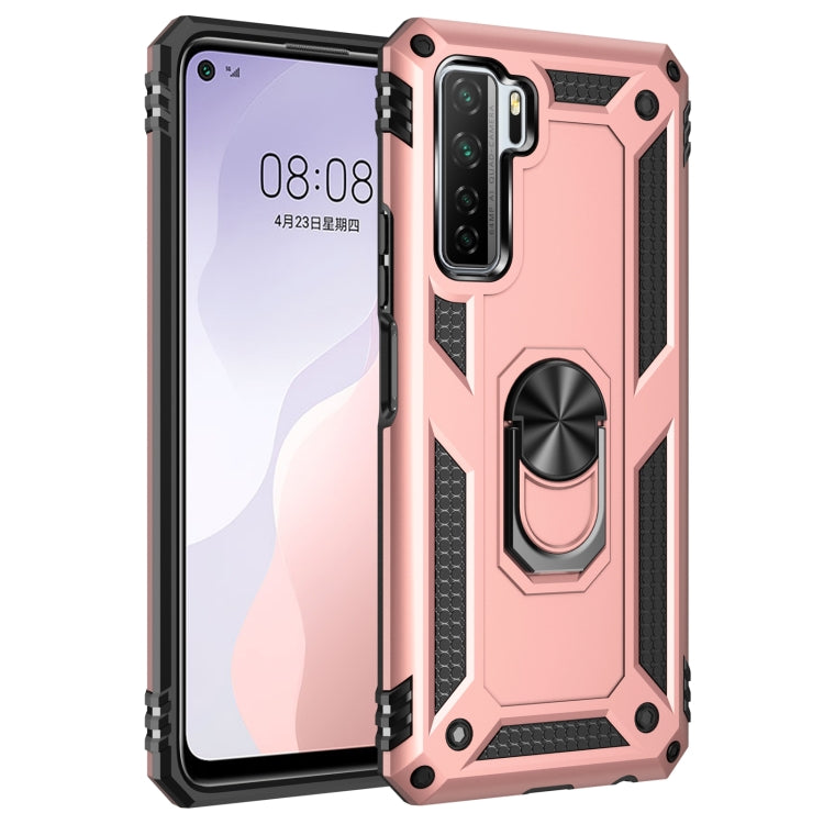 Shockproof TPU + PC Protective Case with 360 Degree Rotating Holder, For Huawei P40 Lite 5G