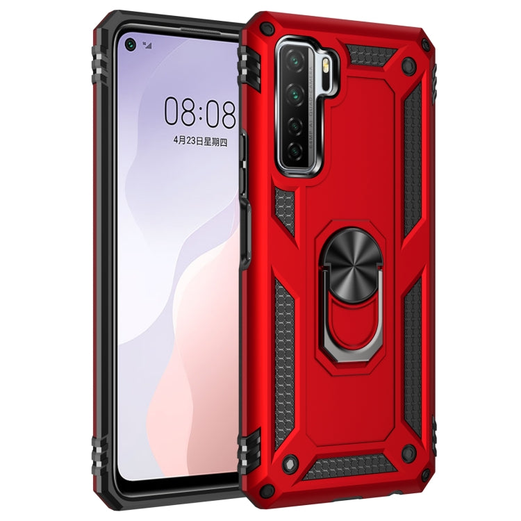 Shockproof TPU + PC Protective Case with 360 Degree Rotating Holder, For Huawei P40 Lite 5G