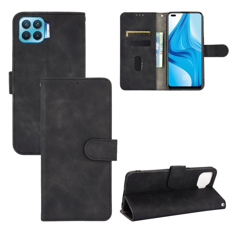 Solid Color Skin Feel Magnetic Buckle Horizontal Flip Calf Texture PU Leather Case with Holder & Card Slots & Wallet, For LG K22, For OPPO  F17 Pro / A93 / Reno4 Lite, For Fujitsu F-42A / F-01L, For Motorola Moto G9 Plus