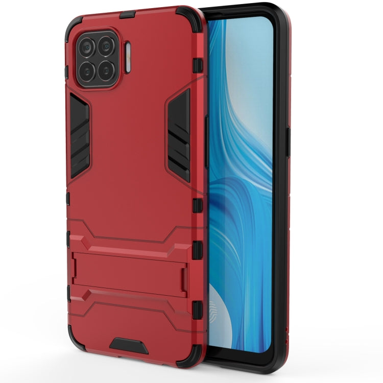 PC + TPU Shockproof Protective Case with Holder, For Huawei Y9a, For OnePlus 8T, For Vivo iQOO 5 5G, For OPPO F17 Pro, For Vivo Y20, For OPPO Realme X7, For OPPO Realme X7 Pro, For OPPO Realme 7, For OPPO Realme 7 Pro, For OPPO Reno4 SE����������������...