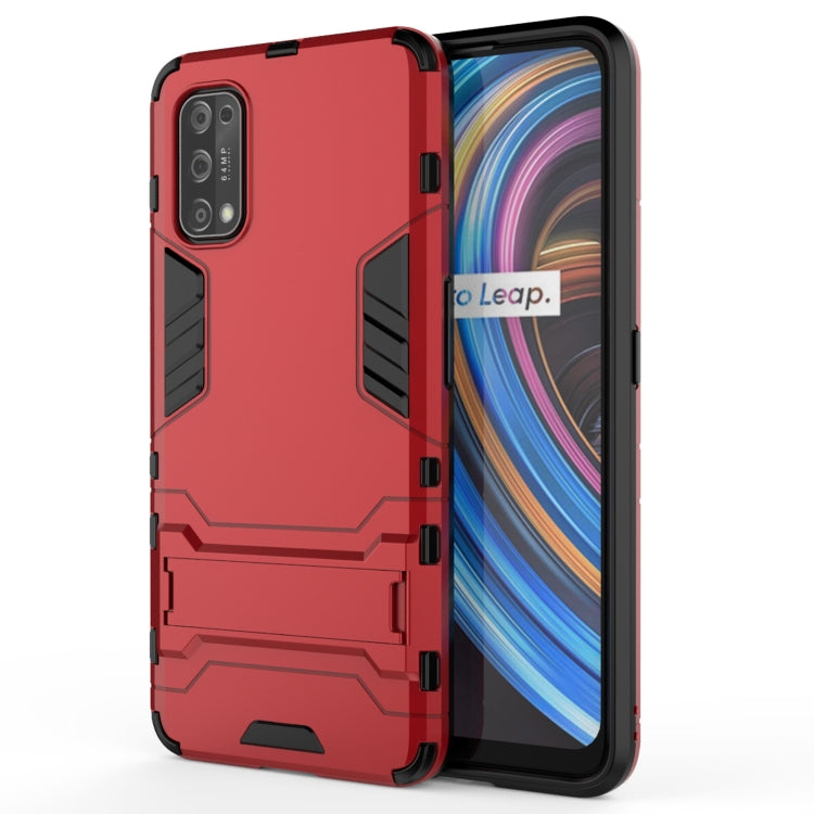 PC + TPU Shockproof Protective Case with Holder, For Huawei Y9a, For OnePlus 8T, For Vivo iQOO 5 5G, For OPPO F17 Pro, For Vivo Y20, For OPPO Realme X7, For OPPO Realme X7 Pro, For OPPO Realme 7, For OPPO Realme 7 Pro, For OPPO Reno4 SE����������������...