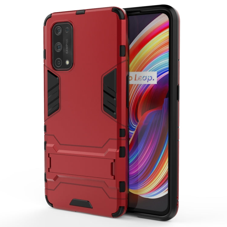 PC + TPU Shockproof Protective Case with Holder, For Huawei Y9a, For OnePlus 8T, For Vivo iQOO 5 5G, For OPPO F17 Pro, For Vivo Y20, For OPPO Realme X7, For OPPO Realme X7 Pro, For OPPO Realme 7, For OPPO Realme 7 Pro, For OPPO Reno4 SE����������������...