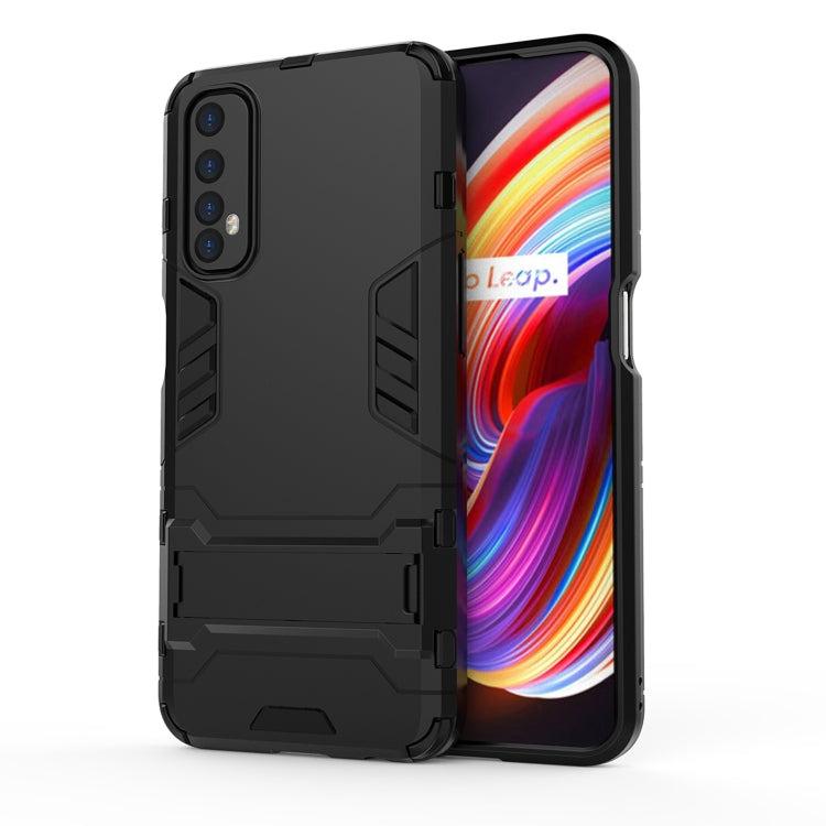 PC + TPU Shockproof Protective Case with Holder, For Huawei Y9a, For OnePlus 8T, For Vivo iQOO 5 5G, For OPPO F17 Pro, For Vivo Y20, For OPPO Realme X7, For OPPO Realme X7 Pro, For OPPO Realme 7, For OPPO Realme 7 Pro, For OPPO Reno4 SE����������������...
