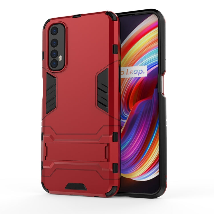 PC + TPU Shockproof Protective Case with Holder, For Huawei Y9a, For OnePlus 8T, For Vivo iQOO 5 5G, For OPPO F17 Pro, For Vivo Y20, For OPPO Realme X7, For OPPO Realme X7 Pro, For OPPO Realme 7, For OPPO Realme 7 Pro, For OPPO Reno4 SE����������������...